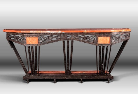 Wrought Iron Console Table